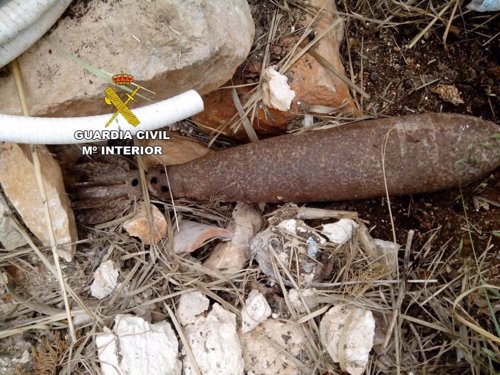  Artefacto Explosivo De La Guerra Civil Encontrado En Menorca