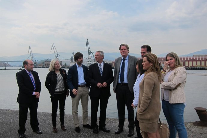 Carlos Iturgaiz y Antonio López Isturiz