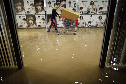 Inundaciones en Serbia y Bosnia