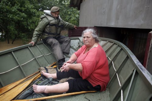 Inundaciones en Serbia y Bosnia