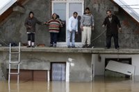 Las inundaciones de Bosnia y Serbia, en imágenes