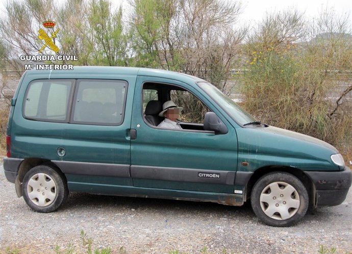 Imagen del conductor detenido