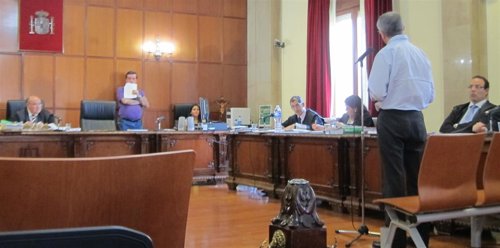 El acusado del conocido como crimen de la enfermera, durante su declaración
