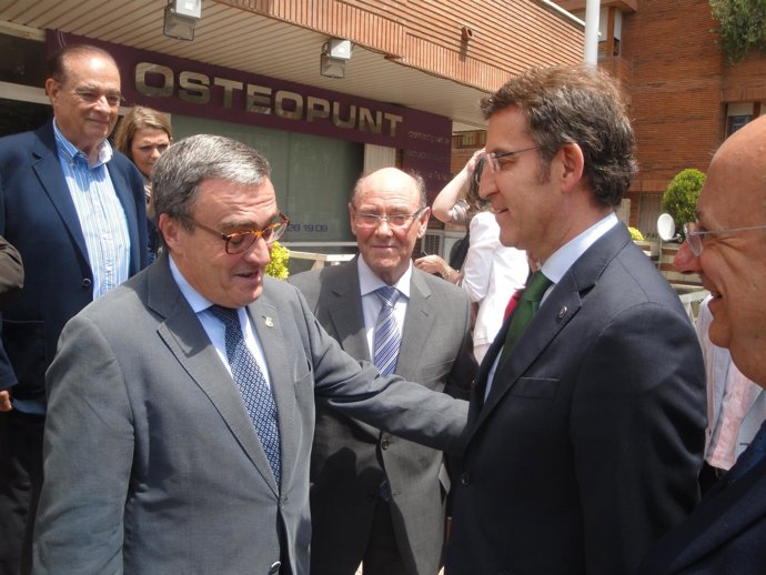 Angel Ros y Alberto Núñez Feijóo