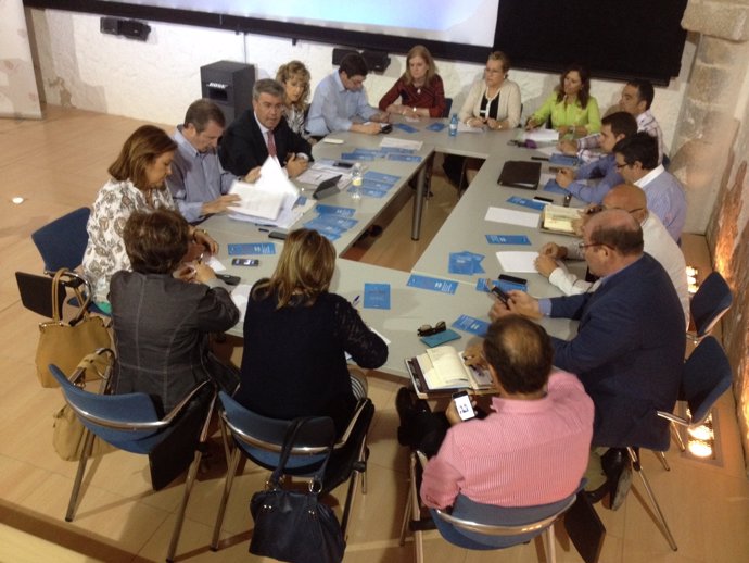 Reunión del equipo de gobierno del Ayuntamiento de Jaén