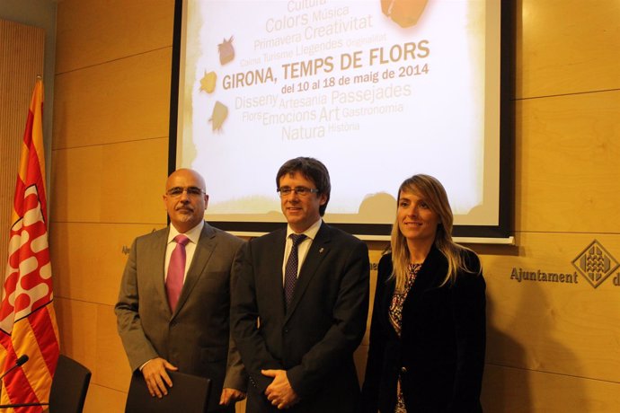 Presentación de la nueva edición de 'Girona, Temps de Flors'