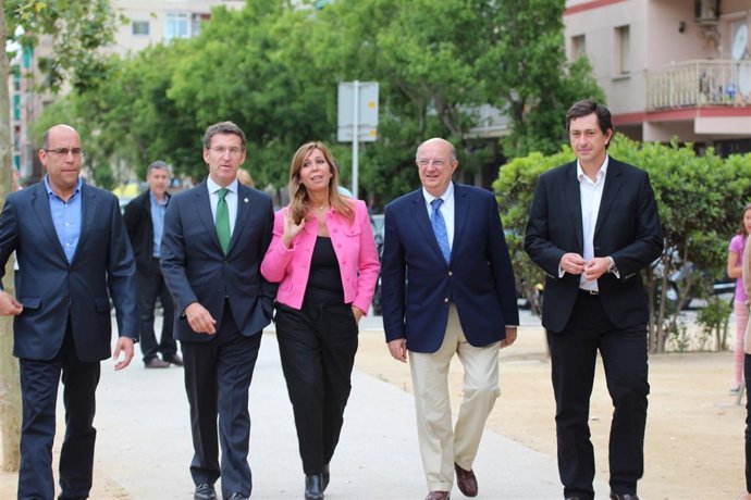 Fotos Feijóo, Sánchez Camacho I Fisas Al Prat