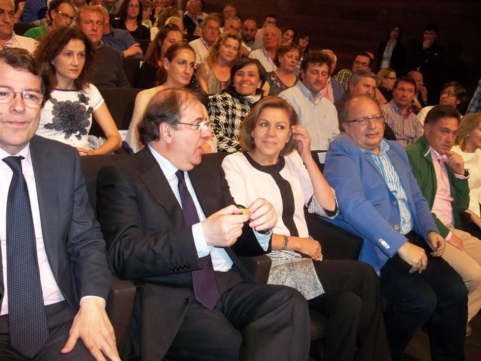 Juan Vicente Herrera y María Dolores de Cospedal