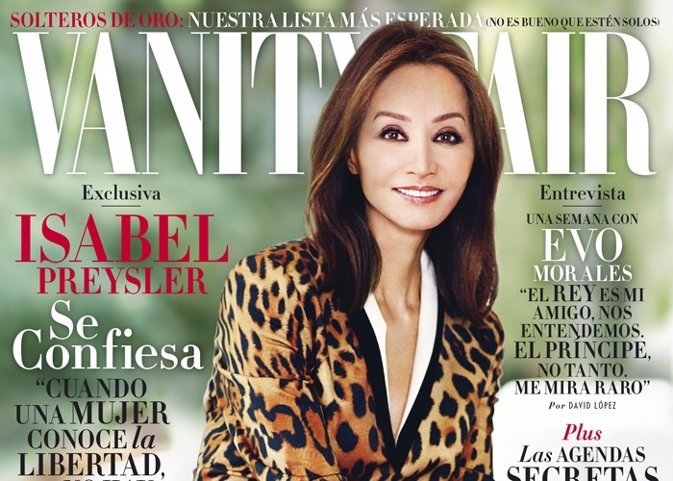 Isabel Preysler se confiesa en el numero de Junio de Vanity Fair