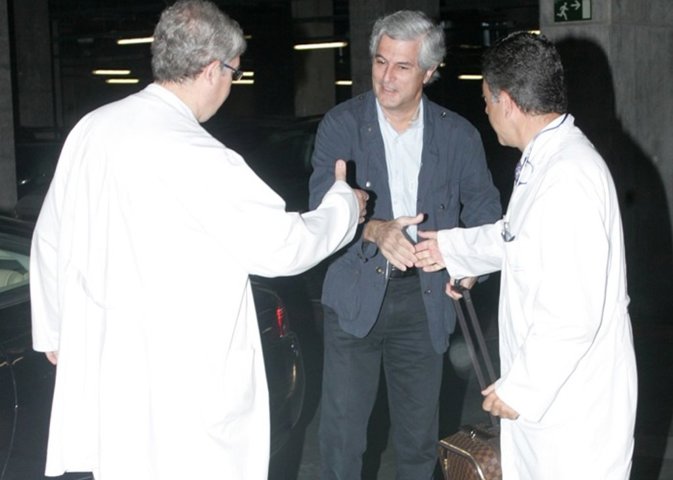 Adolfo Suárez ingresa por segunda vez Hospital Rey Juan Carlos de Móstoles