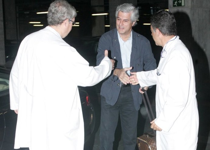 Adolfo Suárez ingresa por segunda vez Hospital Rey Juan Carlos de Móstoles