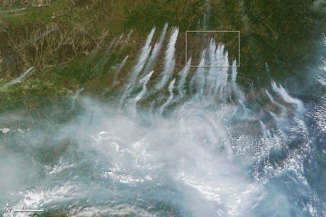 Incendios en Siberia de 2012