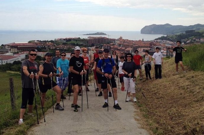 Nordic Walking saio larunbatean Bermeon