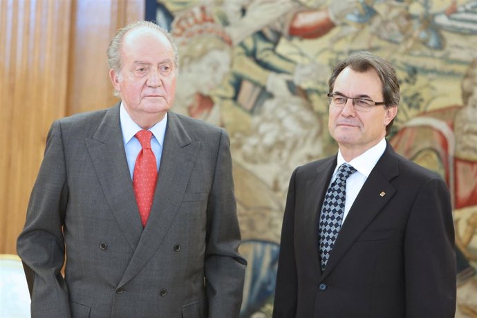 Artur Mas se reúne con Don Juan Carlos en Zarzuela