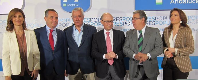 Acto del PP con empresarios en Sevilla.