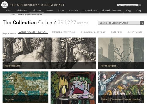 El Metropolitan de Nueva York permite la descarga de 400.000 imágenes