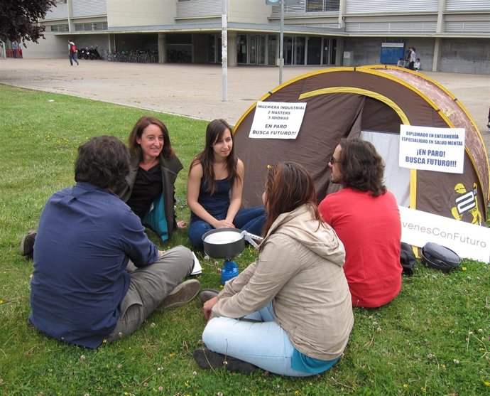 Labordeta ha explicado las propuestas para jóvenes de Primavera Europea