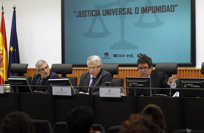 Baltasar Garzón seminario 'Justicia Universal o impunidad'