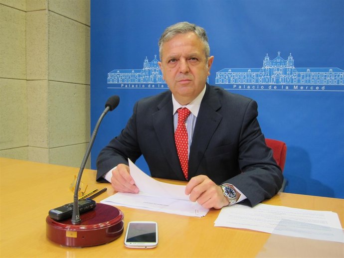 El vicepresidente primero de la Diputación, Salvador Fuentes