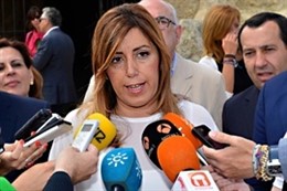 Susana Díaz presidenta de la Junta de Andalucía 