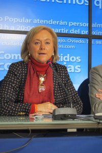 Mercedes Fernández (PP) subraya el "gran corazón", la "inteligencia" y "preparación" de Cañete