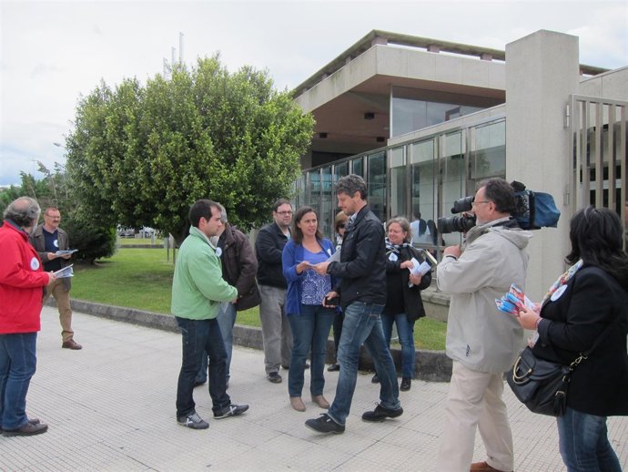 Ana Miranda, del BNG, en Vigo.