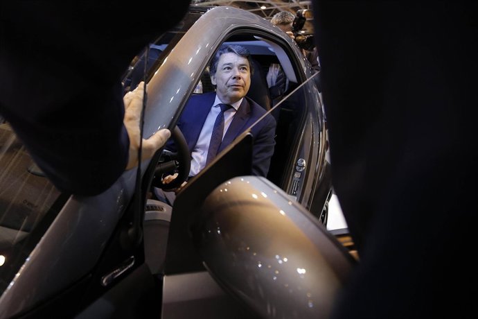 González en el Salón del Automóvil