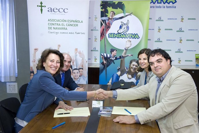Acuerdo entre Sendaviva y la Asociación Española contra el Cáncer.