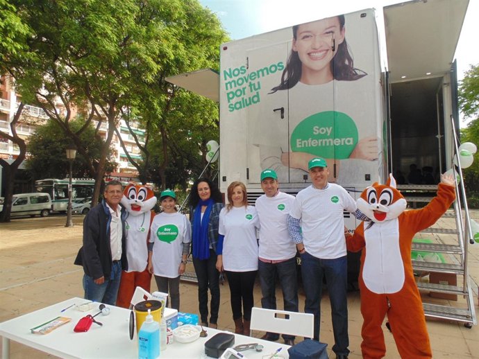 Feria de los Cuidados, organizada por el Satse. 