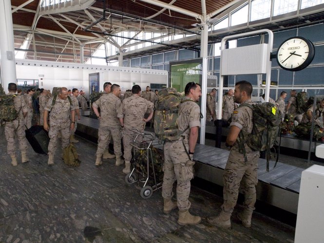 Militares regresan de Afganistán, tras más de seis meses de misión internacional