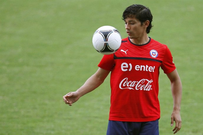 El jugador chileno Matías Fernández