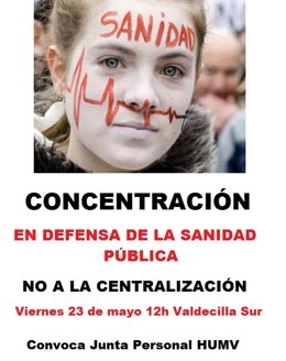 Cartel de la concentración