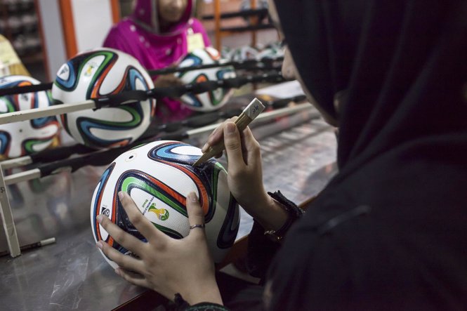 Cómo se hace el balón del mundial 2014 Brazuca