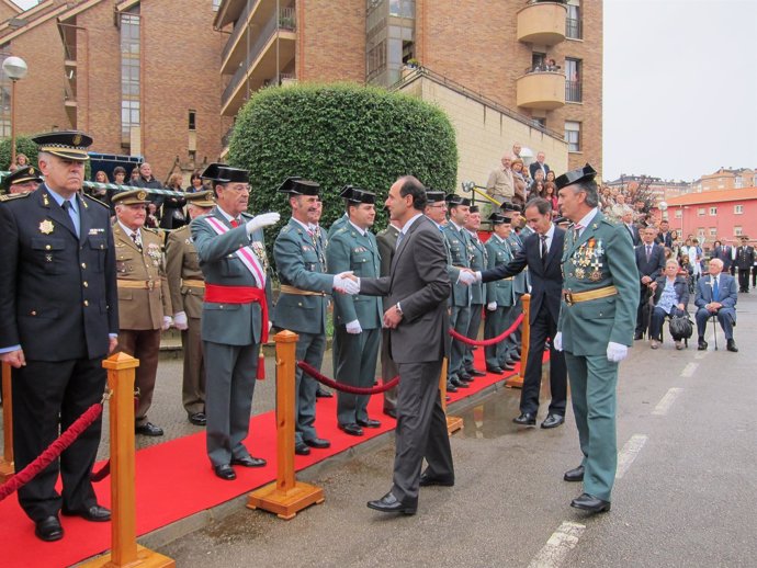 Actos de la Guardia Civil en El Pilar