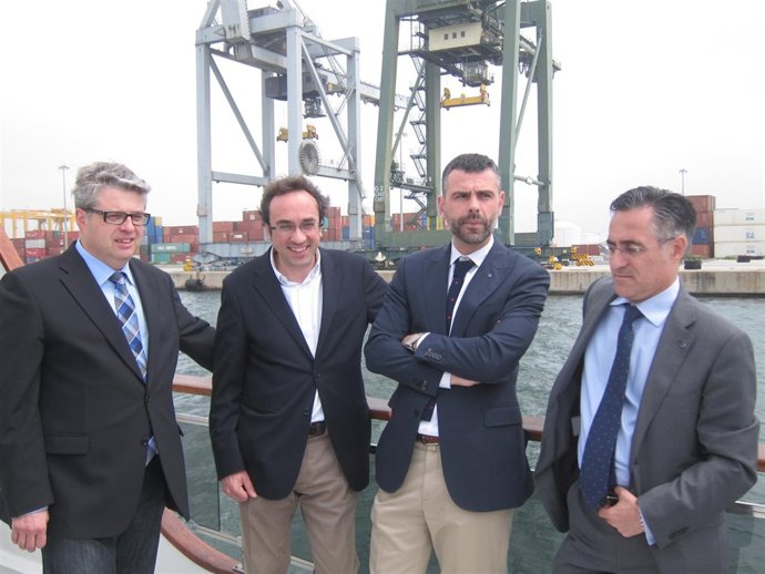 Jordi Agràs, Josep Rull, Santi Vila y Ramon Tremosa, CiU