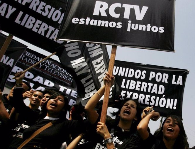 Venezuela cierra la cadena RCTV 