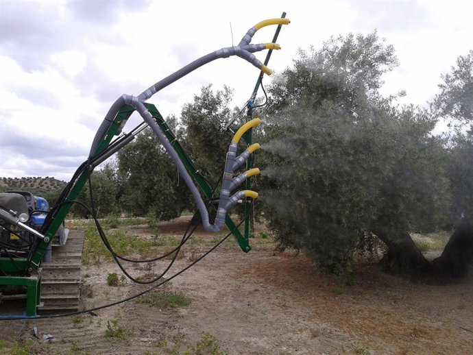 Investigadores de la UJA desarrollan un nuevo sistema de pulverización