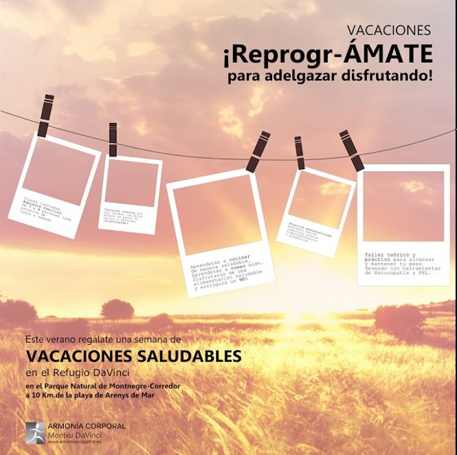 ¿Vacaciones Para Adelgazar Disfrutando?