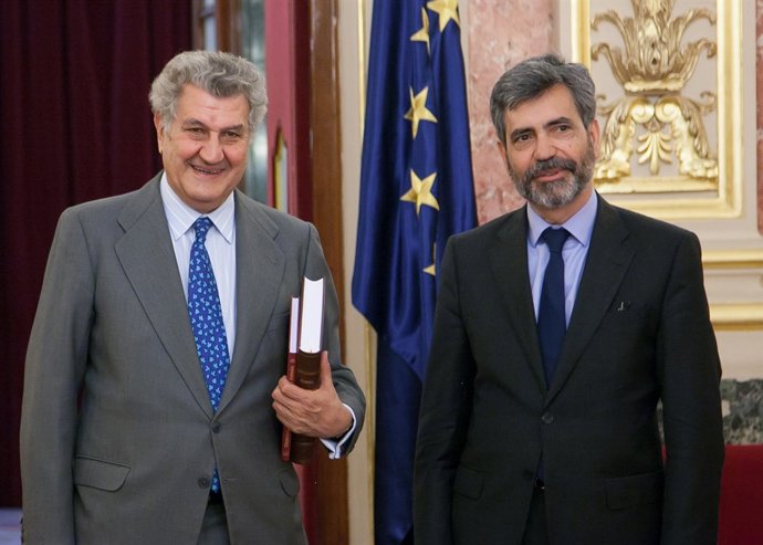 Jesús Posada y Carlos Lesmes 