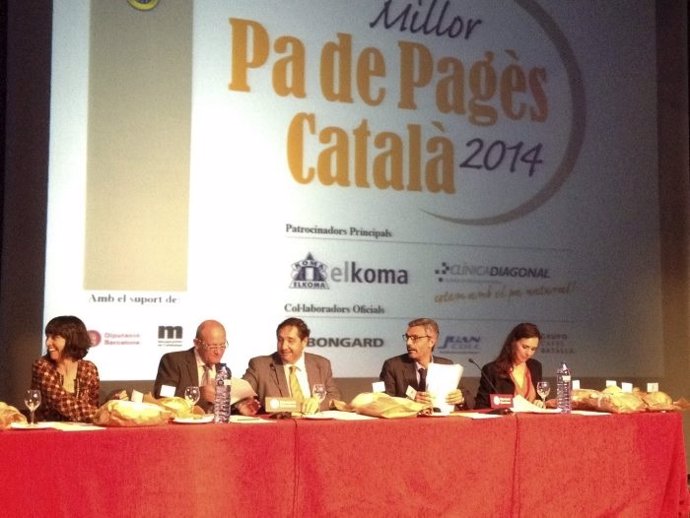 Entrega del premio al mejor Pa de Pagès Català