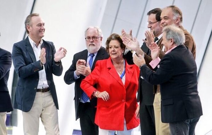 Mitin del PPCV en el Ágora de Valencia