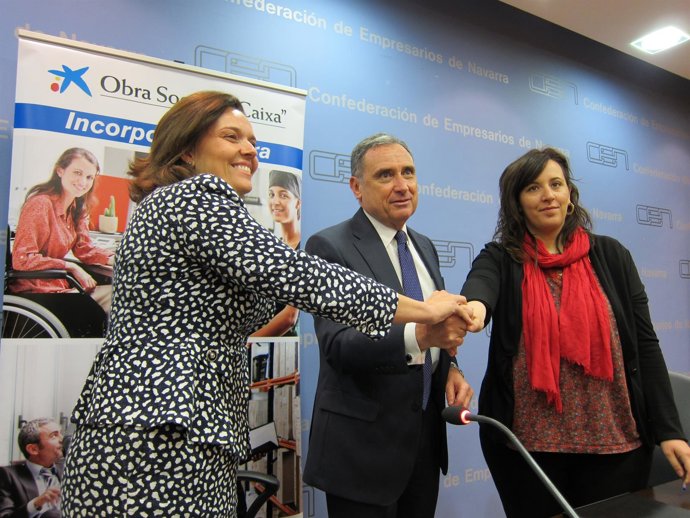 Ana Díez, José Antonio Sarría y María Pérez.