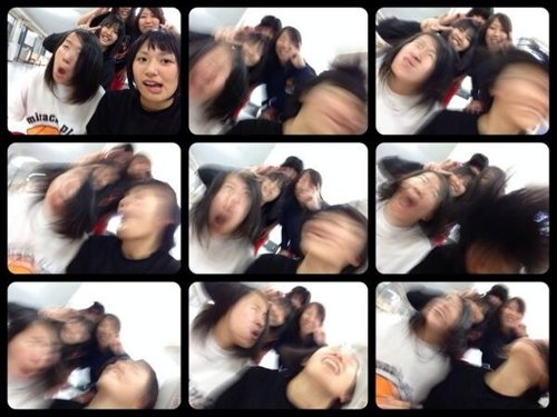 Twitter selfie japones