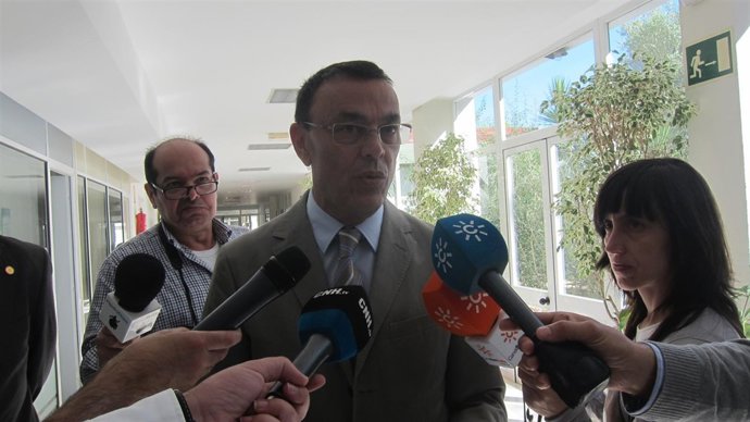 El secretario general del PSOE de Huelva, Ignacio Caraballo.