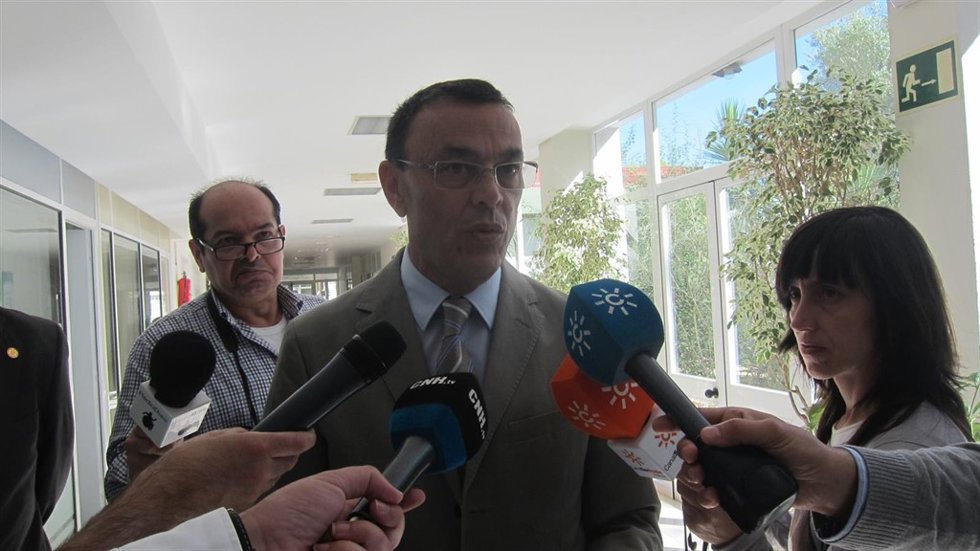 El secretario general del PSOE de Huelva, Ignacio Caraballo.