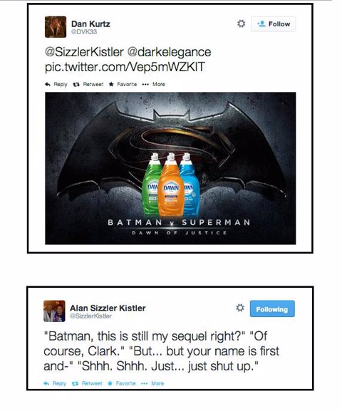 Reacciones título Batman v superman