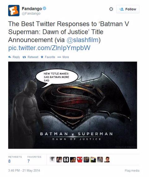 Reacciones título Batman v superman