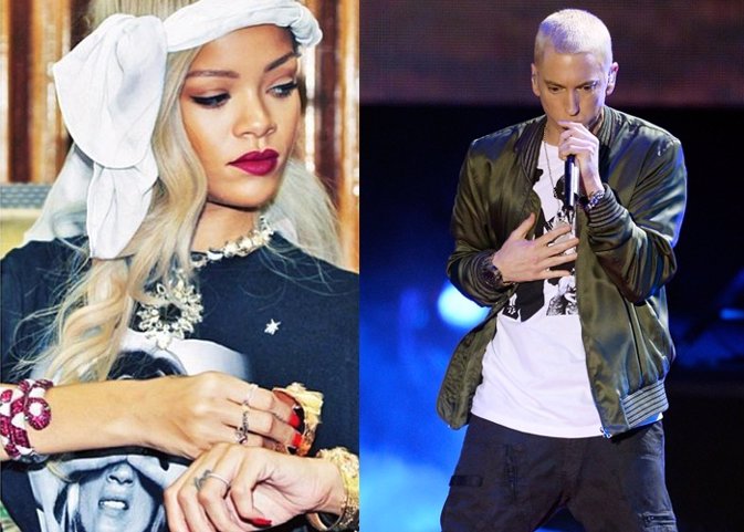 Eminem Rihanna David Guetta Katty Perry famosos que triunfan en Spotify