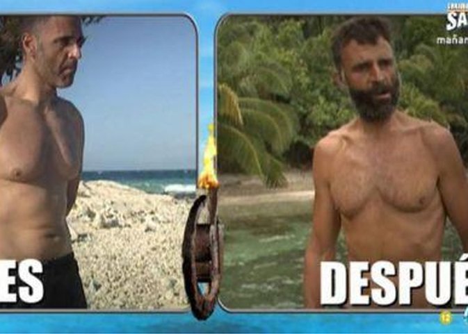 El antes y el después de los concursantes