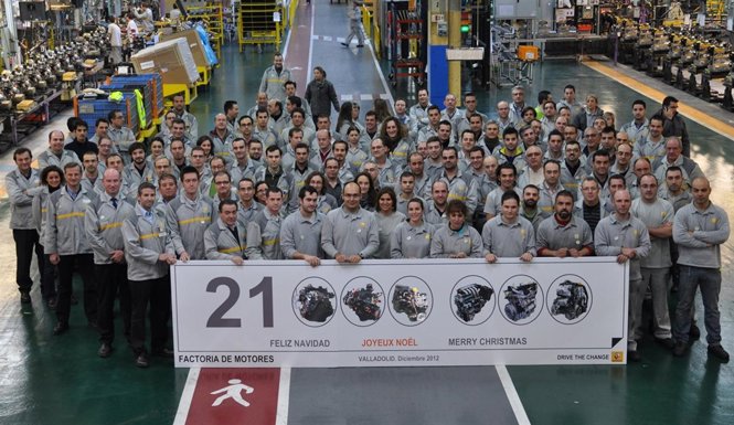 Motor 21 millones en la planta de Renault en Valladolid